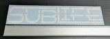13" SubLife euro decal