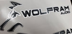Wolfram Audio 2 color Decal