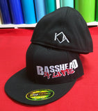 Basshead 4 Life - Black Flatbill Hat