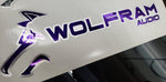 Wolfram Audio 2 color Decal
