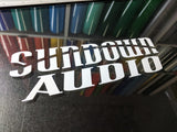 Sundown Audio Decal (24" & 36")